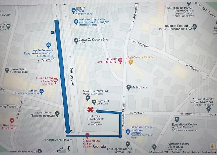 Lejlighed Ruski Boulevard Plovdiv